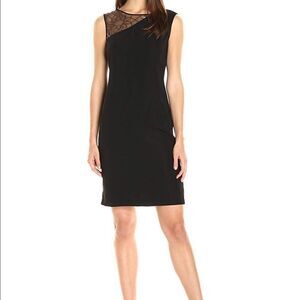 Nine West Crew Neck Sheath Dress
